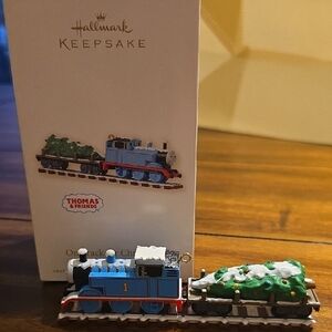 Hallmark Keepsake On Track For Christmas Thomas The Tank Engine Train Ornament
